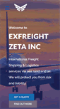 Mobile Screenshot of exfreight.com